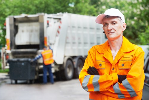 Professional garage clearance service in Hatch End