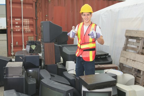 Clutter-free living space after home clearance