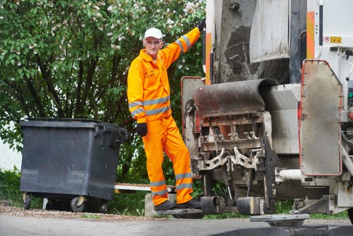 Recycling process for business waste